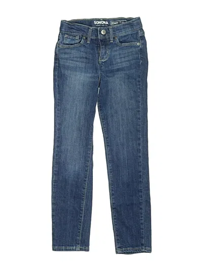 Pre-owned Sonoma Goods For Life Kids' Jeans In Blue