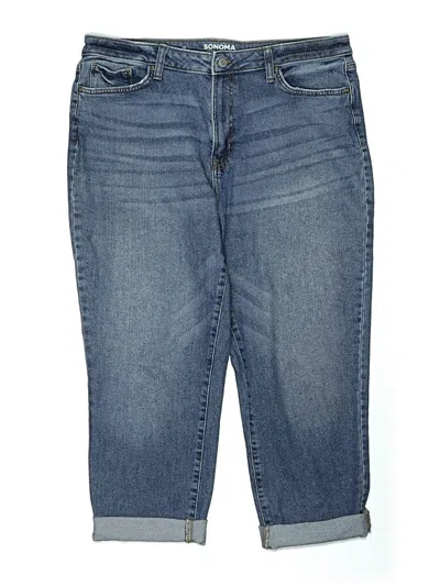 Pre-owned Sonoma Goods For Life Kids' Jeans In Blue