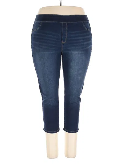 Pre-owned Sonoma Goods For Life Jeggings In Blue