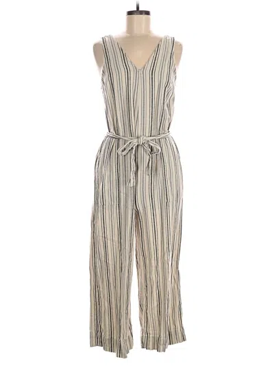 Pre-owned Sonoma Goods For Life Jumpsuit In Tan