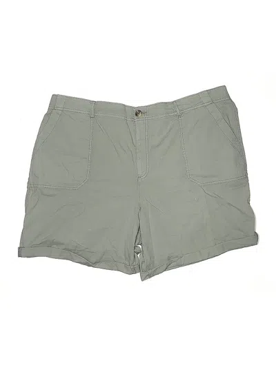 Pre-owned Sonoma Goods For Life Khaki Shorts In Gray