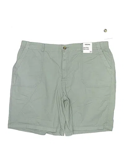 Pre-owned Sonoma Goods For Life Khaki Shorts In Gray