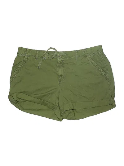 Pre-owned Sonoma Goods For Life Khaki Shorts In Green
