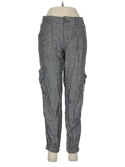 Pre-owned Sonoma Goods For Life Linen Pants In Gray