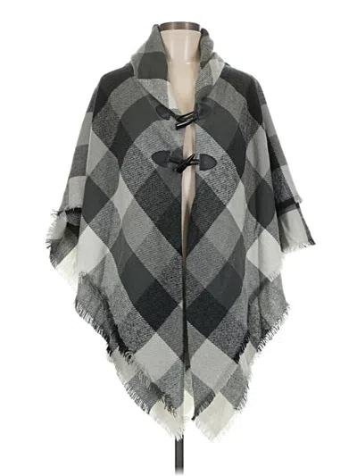 Pre-owned Sonoma Goods For Life Poncho In Gray