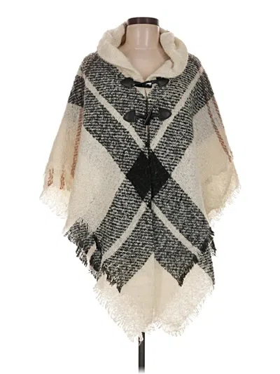 Pre-owned Sonoma Goods For Life Poncho In Ivory