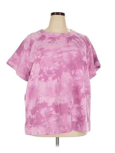 Pre-owned Sonoma Goods For Life Poncho In Pink