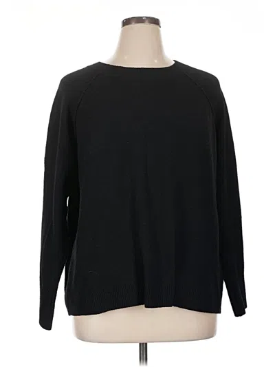 Pre-owned Sonoma Goods For Life Pullover Sweater In Black