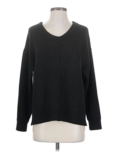 Pre-owned Sonoma Goods For Life Pullover Sweater In Black