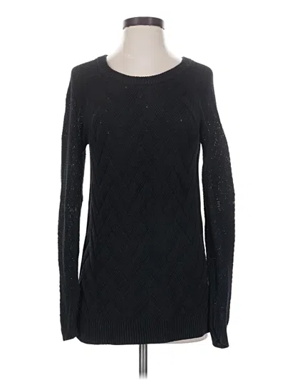 Pre-owned Sonoma Goods For Life Pullover Sweater In Black