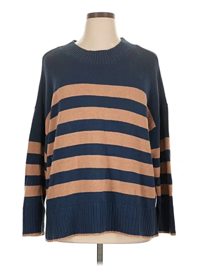 Pre-owned Sonoma Goods For Life Pullover Sweater In Blue