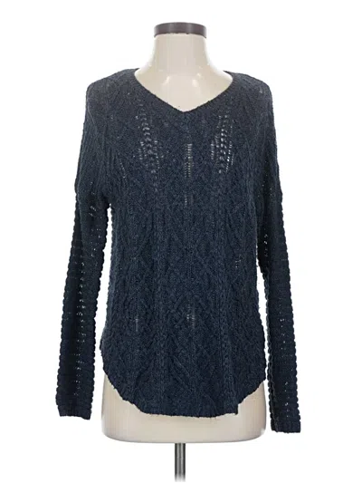 Pre-owned Sonoma Goods For Life Pullover Sweater In Blue