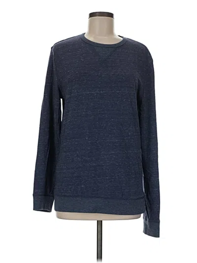 Pre-owned Sonoma Goods For Life Pullover Sweater In Blue