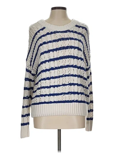 Pre-owned Sonoma Goods For Life Pullover Sweater In Blue