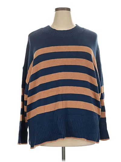 Pre-owned Sonoma Goods For Life Pullover Sweater In Blue