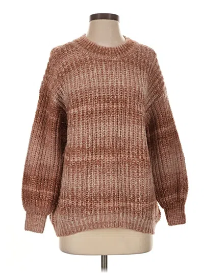 Pre-owned Sonoma Goods For Life Pullover Sweater In Brown