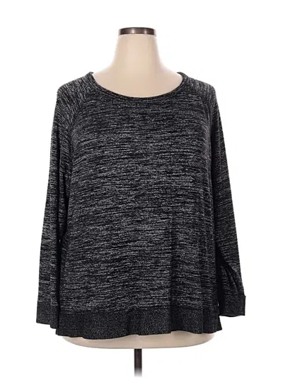 Pre-owned Sonoma Goods For Life Pullover Sweater In Gray
