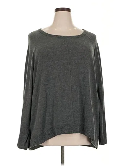 Pre-owned Sonoma Goods For Life Pullover Sweater In Gray