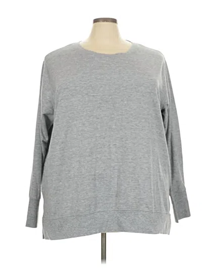 Pre-owned Sonoma Goods For Life Pullover Sweater In Gray
