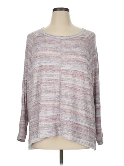 Pre-owned Sonoma Goods For Life Pullover Sweater In Gray
