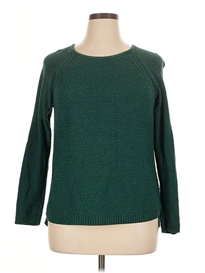 Pre-owned Sonoma Goods For Life Pullover Sweater In Green