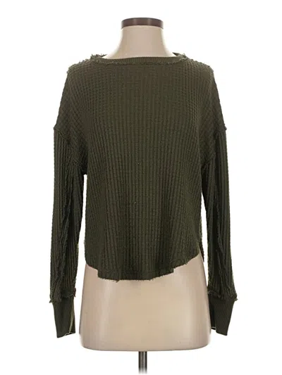 Pre-owned Sonoma Goods For Life Pullover Sweater In Green