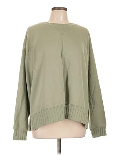 Pre-owned Sonoma Goods For Life Pullover Sweater In Green