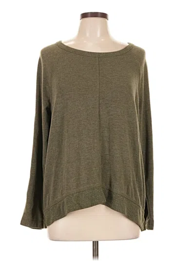 Pre-owned Sonoma Goods For Life Pullover Sweater In Green