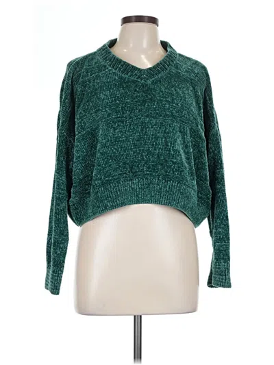 Pre-owned Sonoma Goods For Life Pullover Sweater In Green