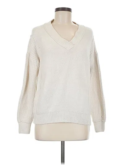 Pre-owned Sonoma Goods For Life Pullover Sweater In Ivory