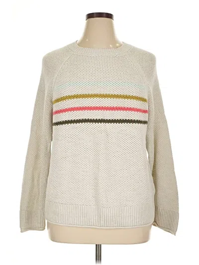 Pre-owned Sonoma Goods For Life Pullover Sweater In Ivory