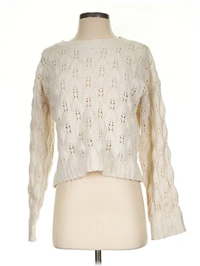 Pre-owned Sonoma Goods For Life Pullover Sweater In Ivory