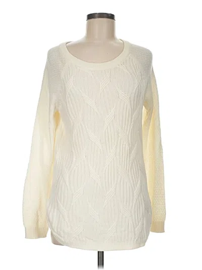 Pre-owned Sonoma Goods For Life Pullover Sweater In Ivory