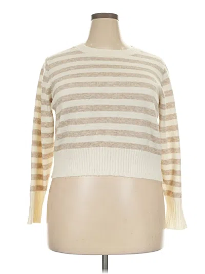 Pre-owned Sonoma Goods For Life Pullover Sweater In Ivory