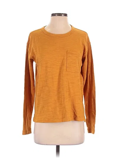Pre-owned Sonoma Goods For Life Pullover Sweater In Orange