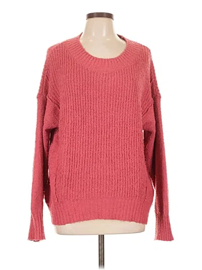 Pre-owned Sonoma Goods For Life Pullover Sweater In Pink