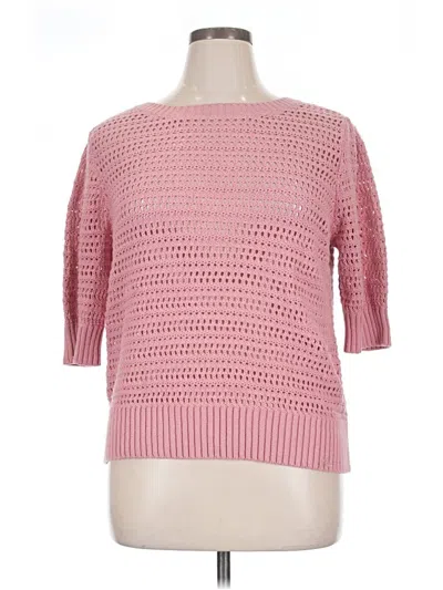 Pre-owned Sonoma Goods For Life Pullover Sweater In Pink