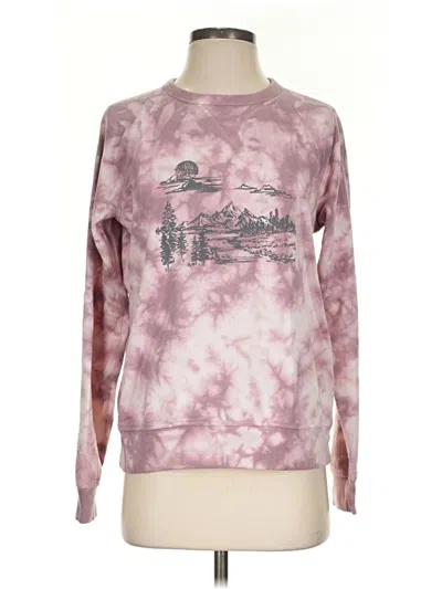 Pre-owned Sonoma Goods For Life Pullover Sweater In Pink