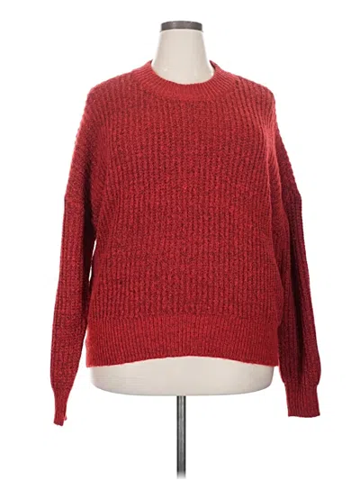 Pre-owned Sonoma Goods For Life Pullover Sweater In Red