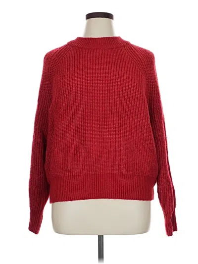 Pre-owned Sonoma Goods For Life Pullover Sweater In Red