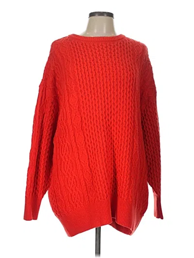 Pre-owned Sonoma Goods For Life Pullover Sweater In Red