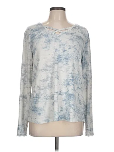 Pre-owned Sonoma Goods For Life Pullover Sweater In Silver