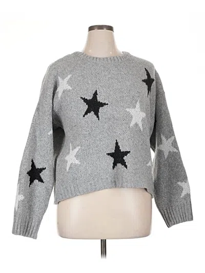 Pre-owned Sonoma Goods For Life Pullover Sweater In Silver