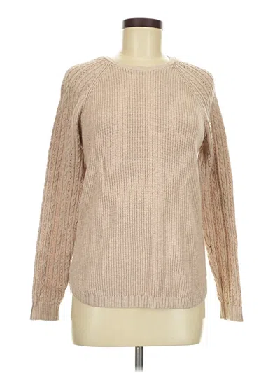 Pre-owned Sonoma Goods For Life Pullover Sweater In Tan