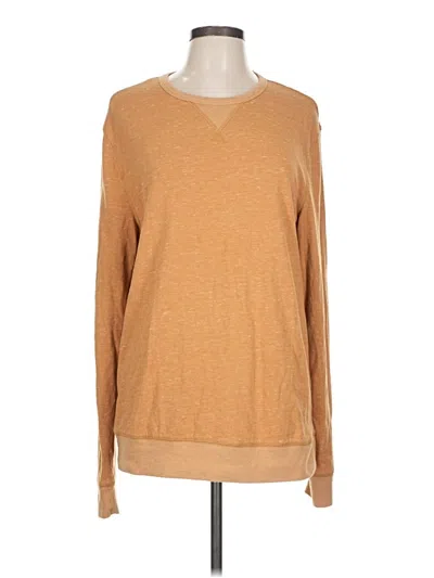 Pre-owned Sonoma Goods For Life Pullover Sweater In Tan