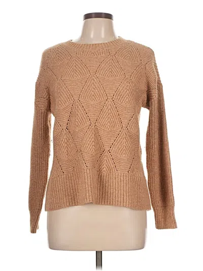 Pre-owned Sonoma Goods For Life Pullover Sweater In Tan