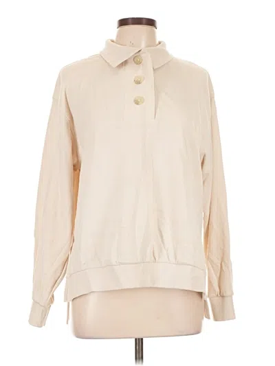 Pre-owned Sonoma Goods For Life Pullover Sweater In Tan