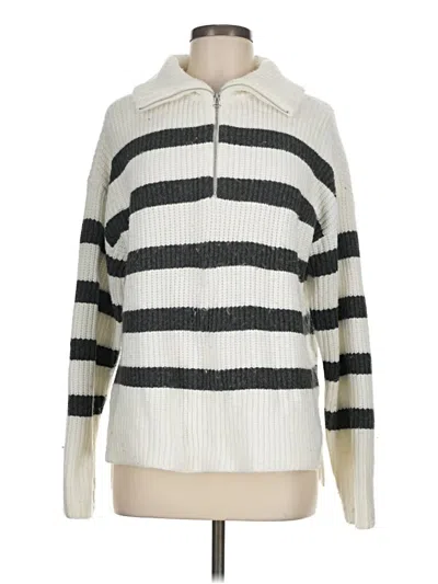 Pre-owned Sonoma Goods For Life Pullover Sweater In White