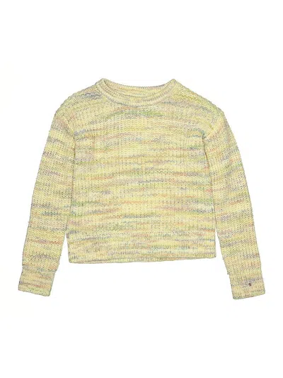 Pre-owned Sonoma Goods For Life Kids' Pullover Sweater In Yellow