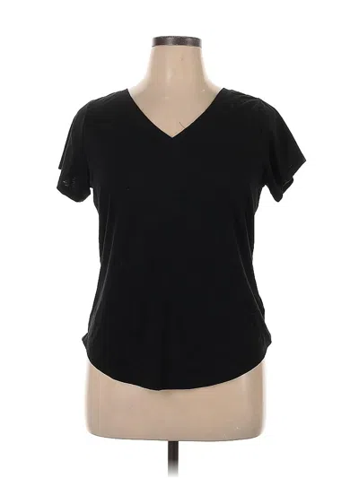 Pre-owned Sonoma Goods For Life Short Sleeve T-shirt In Black